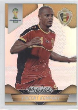 2014 Panini Prizm World Cup - [Base] - Silver Prizm #19 - Vincent Kompany