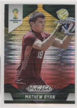 2014 Panini Prizm World Cup - [Base] - Yellow & Red Pulsar Prizm #14 - Mathew Ryan