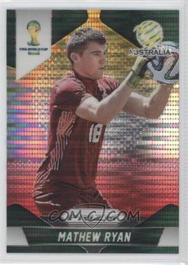 2014 Panini Prizm World Cup - [Base] - Yellow & Red Pulsar Prizm #14 - Mathew Ryan