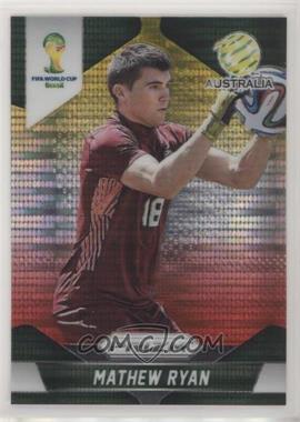 2014 Panini Prizm World Cup - [Base] - Yellow & Red Pulsar Prizm #14 - Mathew Ryan