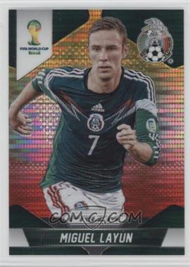 2014 Panini Prizm World Cup - [Base] - Yellow & Red Pulsar Prizm #144 - Miguel Layun