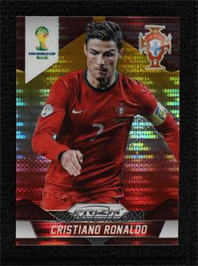 2014 Panini Prizm World Cup - [Base] - Yellow & Red Pulsar Prizm #161 - Cristiano Ronaldo