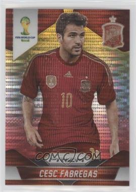 2014 Panini Prizm World Cup - [Base] - Yellow & Red Pulsar Prizm #176 - Cesc Fabregas