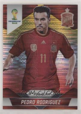 2014 Panini Prizm World Cup - [Base] - Yellow & Red Pulsar Prizm #179 - Pedro Rodriguez