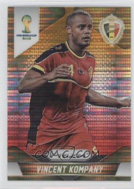 2014 Panini Prizm World Cup - [Base] - Yellow & Red Pulsar Prizm #19 - Vincent Kompany