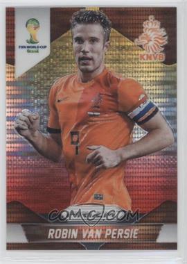 2014 Panini Prizm World Cup - [Base] - Yellow & Red Pulsar Prizm #35 - Robin van Persie