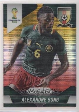 2014 Panini Prizm World Cup - [Base] - Yellow & Red Pulsar Prizm #38 - Alexandre Song