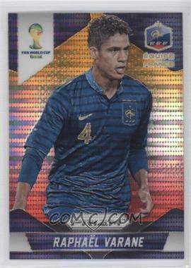 2014 Panini Prizm World Cup - [Base] - Yellow & Red Pulsar Prizm #78 - Raphael Varane