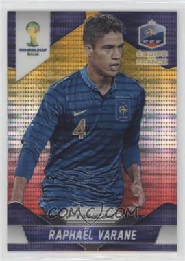 2014 Panini Prizm World Cup - [Base] - Yellow & Red Pulsar Prizm #78 - Raphael Varane