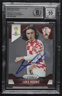 2014 Panini Prizm World Cup - [Base] #118 - Luka Modric [BAS BGS Authentic]