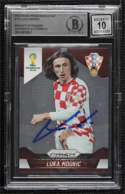 2014 Panini Prizm World Cup - [Base] #118 - Luka Modric [BAS BGS Authentic]