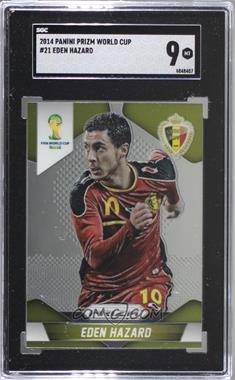 2014 Panini Prizm World Cup - [Base] #21 - Eden Hazard [SGC 9 MINT]