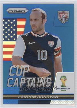2014 Panini Prizm World Cup - Cup Captains - Blue Prizm #18 - Landon Donovan /199