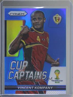 2014 Panini Prizm World Cup - Cup Captains - Blue Prizm #30 - Vincent Kompany /199 [Noted]
