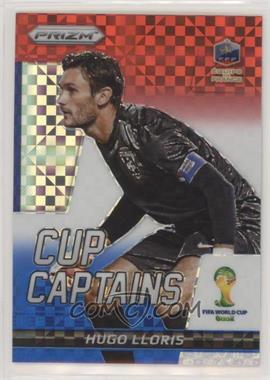2014 Panini Prizm World Cup - Cup Captains - Red White & Blue Power Plaid Prizm #13 - Hugo Lloris