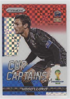 2014 Panini Prizm World Cup - Cup Captains - Red White & Blue Power Plaid Prizm #13 - Hugo Lloris