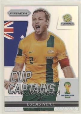 2014 Panini Prizm World Cup - Cup Captains - Silver Prizm #19 - Lucas Neill