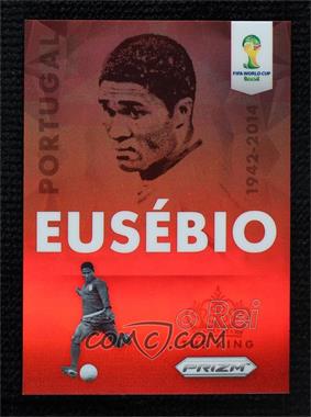 2014 Panini Prizm World Cup - Eusbio Tribute - Silver Prizm #T-EUS - Eusebio