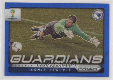 2014 Panini Prizm World Cup - Guardians - Blue Prizm #4 - Asmir Begovic /199