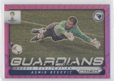 2014 Panini Prizm World Cup - Guardians - Purple Prizm #4 - Asmir Begovic /99