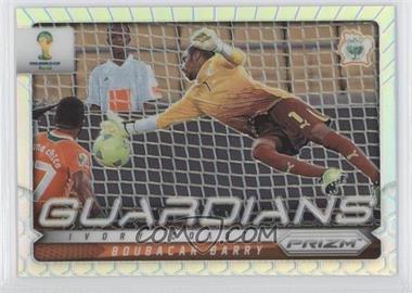 2014 Panini Prizm World Cup - Guardians - Silver Prizm #9 - Boubacar Barry