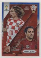 Xavi Hernandez vs Luka Modric