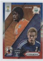 Keisuke Honda vs Gervinho