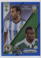 John Obi Mikel vs Javier Mascherano #/199