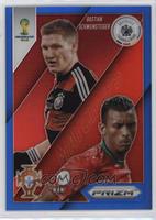 Nani vs Bastian Schweinsteiger #/199