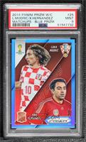 Xavi Hernandez vs Luka Modric [PSA 9 MINT] #/199