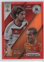 Wesley Sneijder vs Sami Khedira #/149