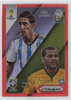 Dani Alves vs Angel Di Maria #/149