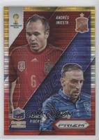 Franck Ribery vs Andres Iniesta