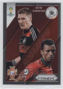 2014 Panini Prizm World Cup - Matchups #14 - Nani vs Bastian Schweinsteiger