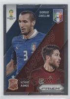 Sergio Ramos vs Giorgio Chiellini [EX to NM]