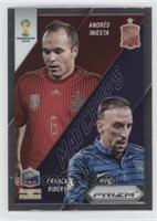 Franck Ribery vs Andres Iniesta