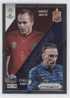 Franck Ribery vs Andres Iniesta