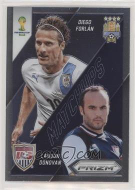 2014 Panini Prizm World Cup - Matchups #26 - Landon Donovan vs Diego Forlan