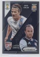 Landon Donovan vs Diego Forlan