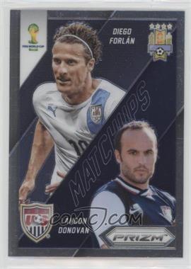 2014 Panini Prizm World Cup - Matchups #26 - Landon Donovan vs Diego Forlan