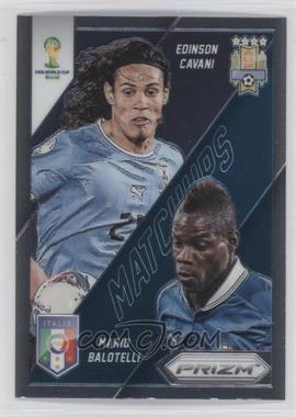 2014 Panini Prizm World Cup - Matchups #7 - Mario Balotelli vs Edinson Cavani