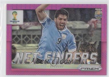 2014 Panini Prizm World Cup - Net Finders - Purple Prizm #24 - Luis Suarez /99