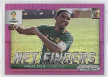 2014 Panini Prizm World Cup - Net Finders - Purple Prizm #6 - Samuel Eto'o /99