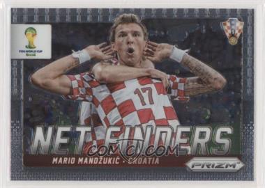 2014 Panini Prizm World Cup - Net Finders #15 - Mario Mandzukic