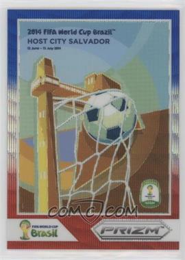 2014 Panini Prizm World Cup - Posters - Blue & Red Wave Prizm #11 - Salvador
