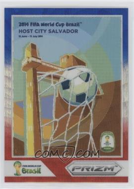 2014 Panini Prizm World Cup - Posters - Blue & Red Wave Prizm #11 - Salvador