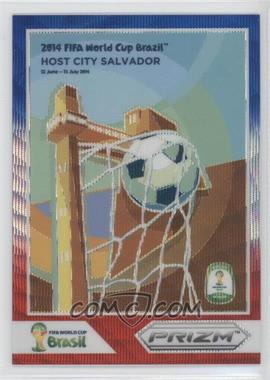 2014 Panini Prizm World Cup - Posters - Blue & Red Wave Prizm #11 - Salvador