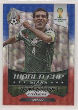 2014 Panini Prizm World Cup - Stars - Blue & Red Blue Wave Prizm #40 - Rafael Marquez