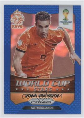 2014 Panini Prizm World Cup - Stars - Blue Prizm #21 - Robin van Persie /199