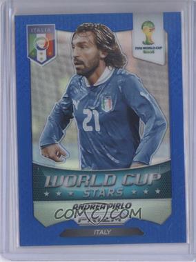 2014 Panini Prizm World Cup - Stars - Blue Prizm #24 - Andrea Pirlo /199